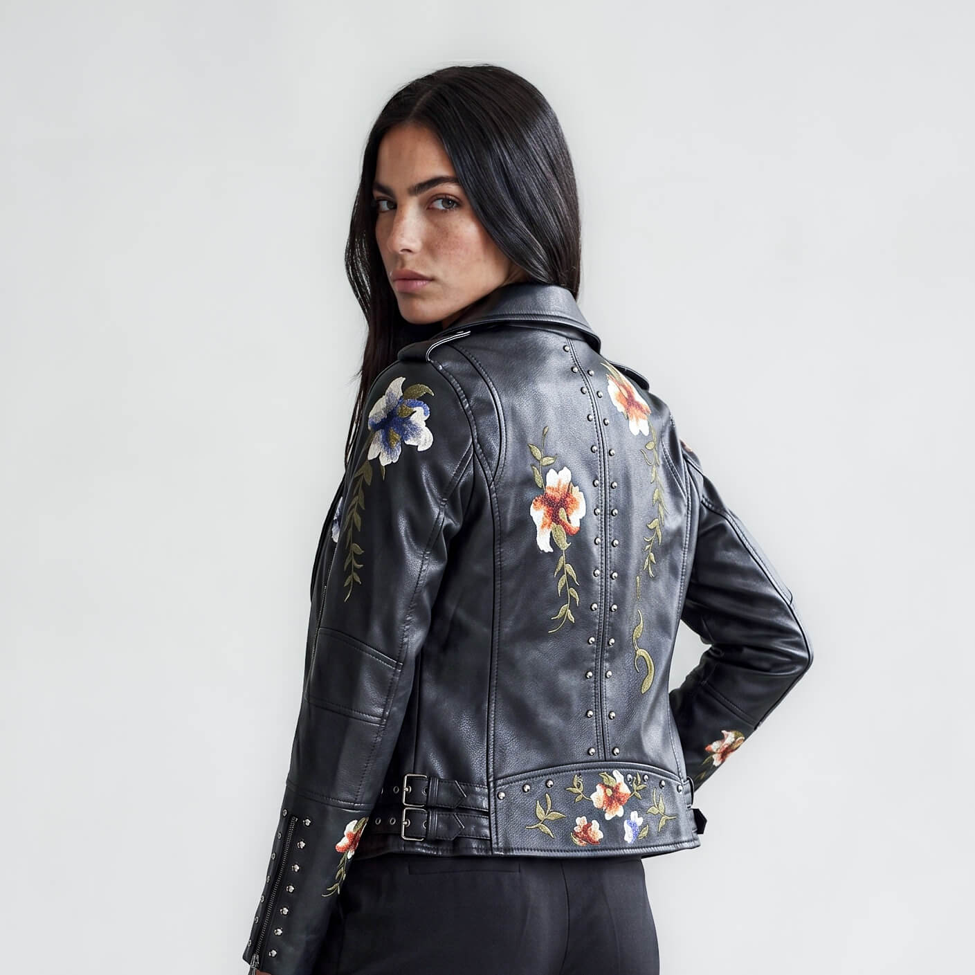 Caprice Embroidered Floral Jacket