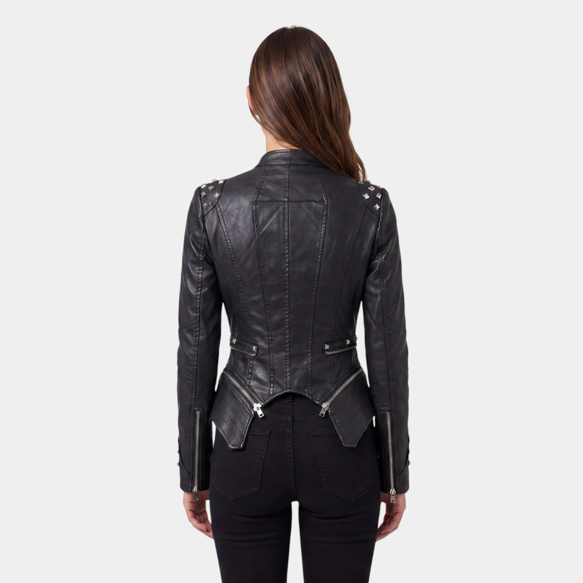 Olympia Studded Flare Jacket