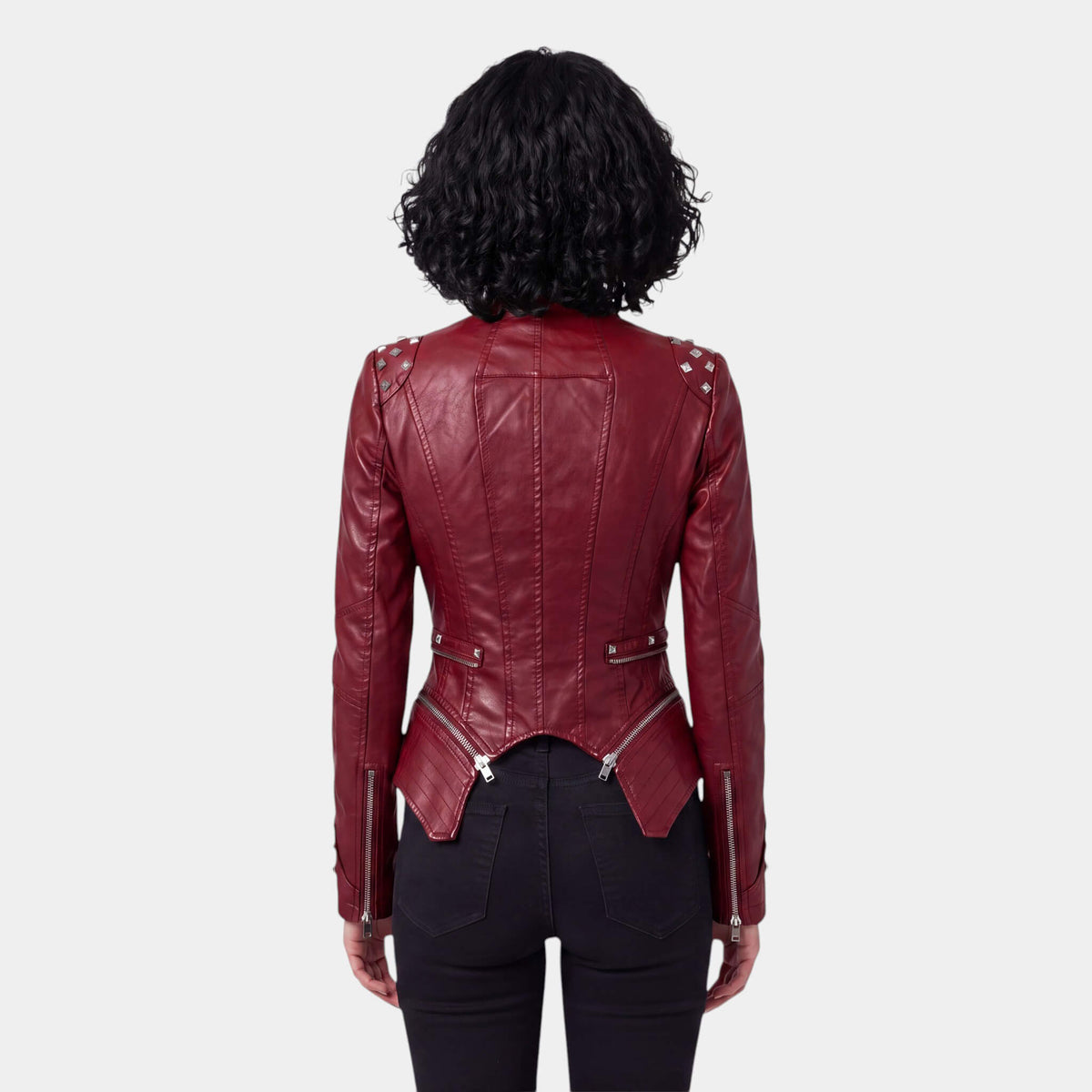 Olympia Studded Flare Jacket