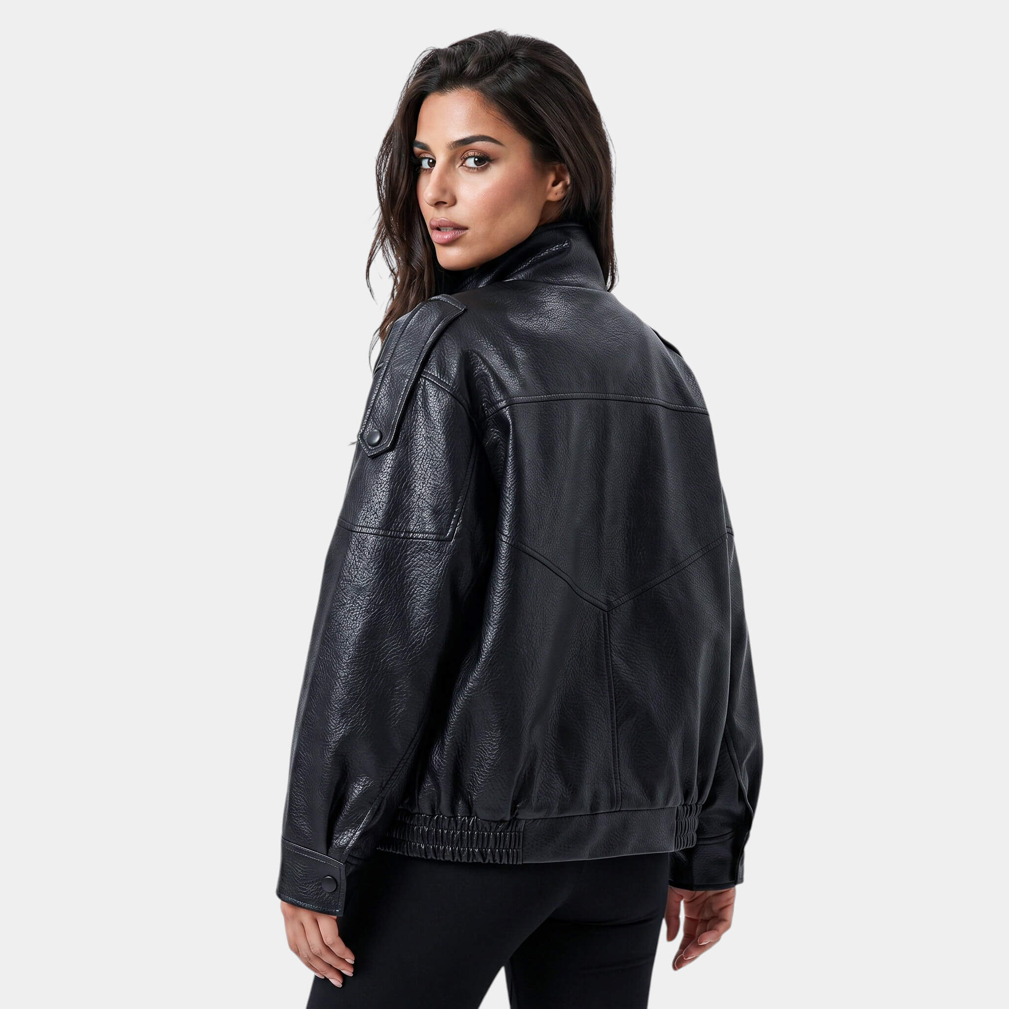 Aria Oversized Funnel Jacket