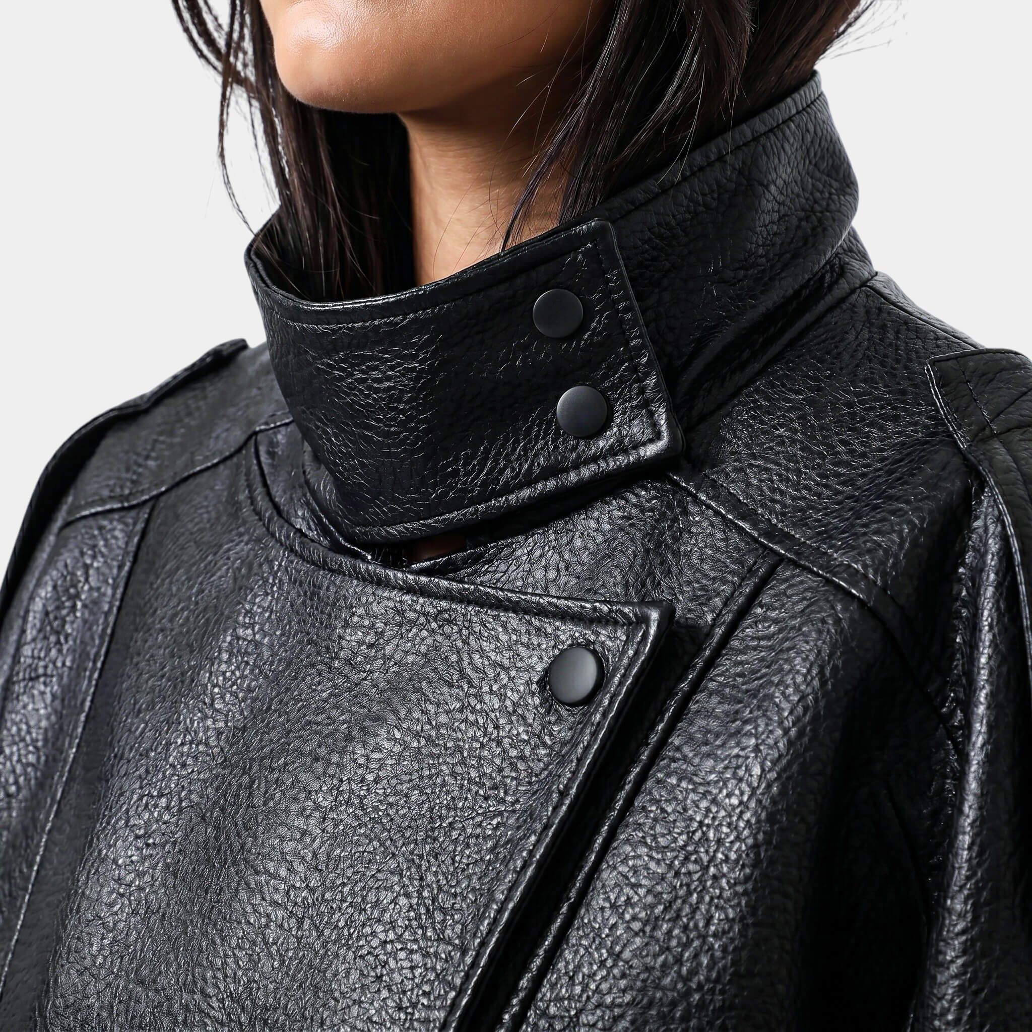 Aria Oversized Funnel Jacket