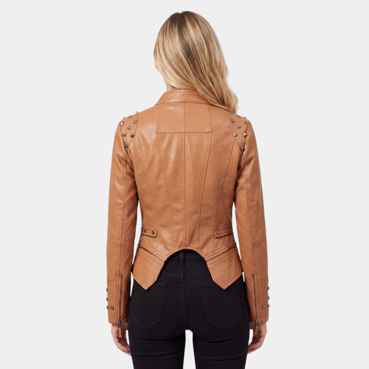 Olympia Studded Flare Jacket