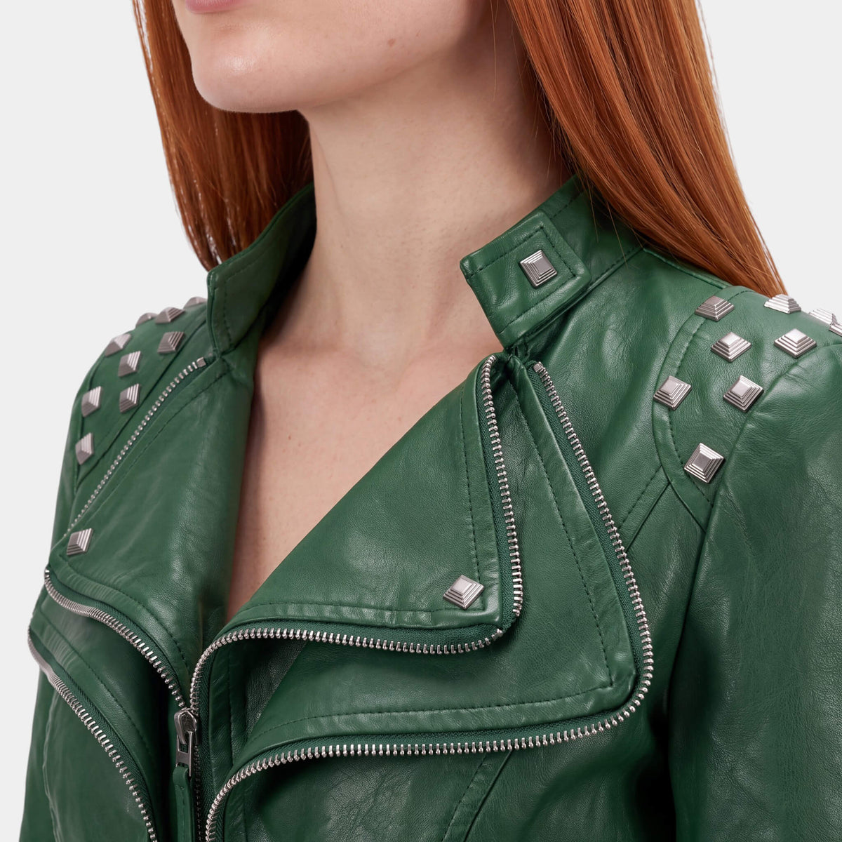 Olympia Studded Flare Jacket