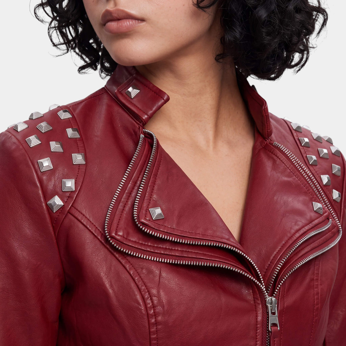 Olympia Studded Flare Jacket