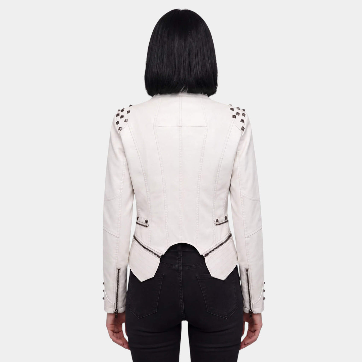 Olympia Studded Flare Jacket